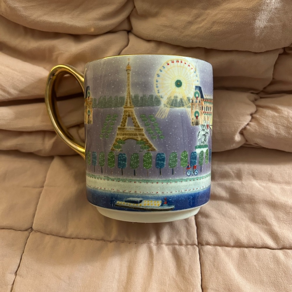 NEW Anthropologie Paris Mug